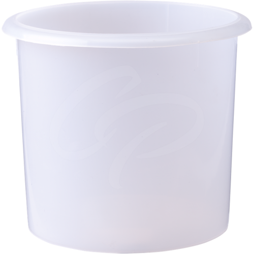 Inzetvaatje 2,5 ltr kunststof transparant