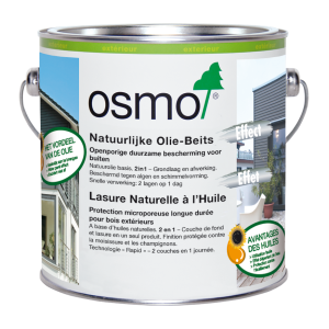 OSMO Natuurlijke Olie-Beits Mat 701 Transparant Mat 0,75 ltr