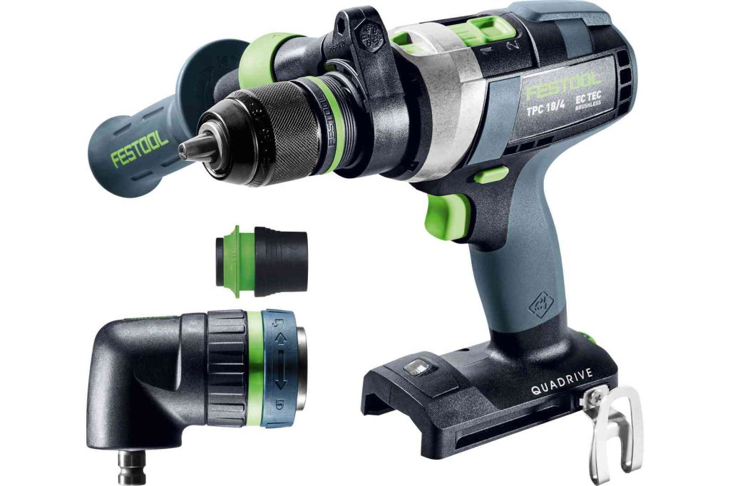 Festool Accu-klopboormachines QUADRIVE TPC 18/4-Basic-Set 577625