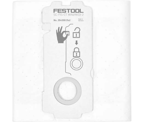 Festool SELFCLEAN filterzak SC-FIS-CT MINI/MIDI-2/5/CT15 204308