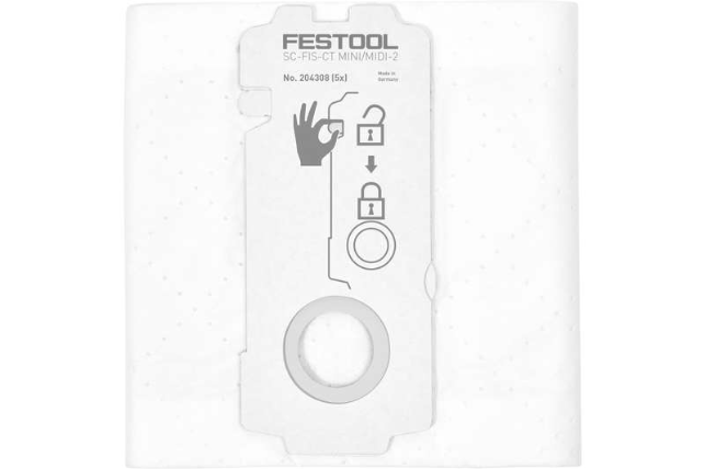 Festool SELFCLEAN filterzak SC-FIS-CT MINI/MIDI-2/5/CT15 204308