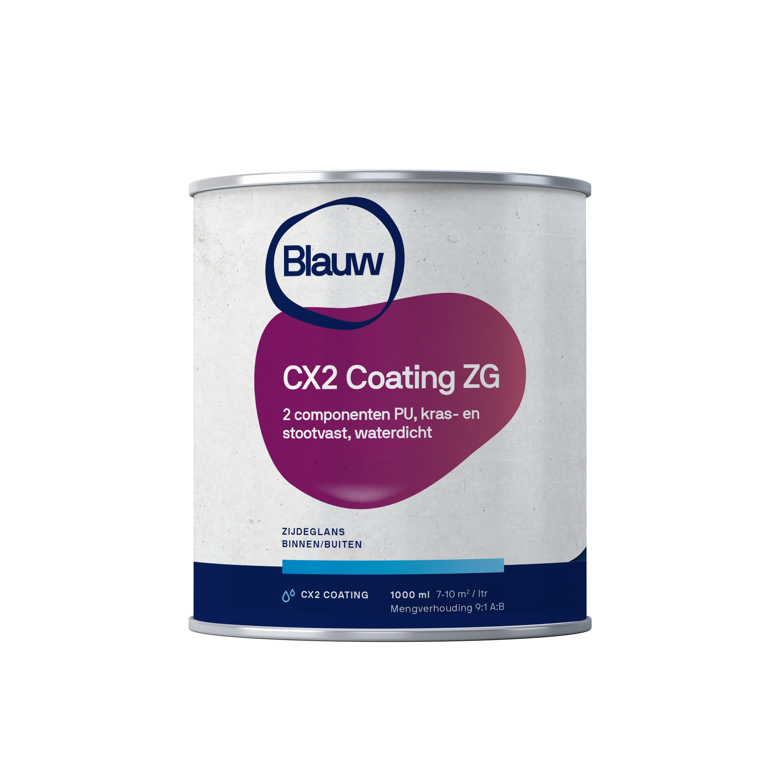 BLAUW CX2 Coating 2214 zijdeglans