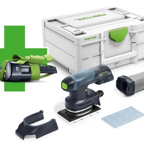 Accu-vlakschuurmachine RTSC 400-Basic-ERGO 577028 met gratis accu