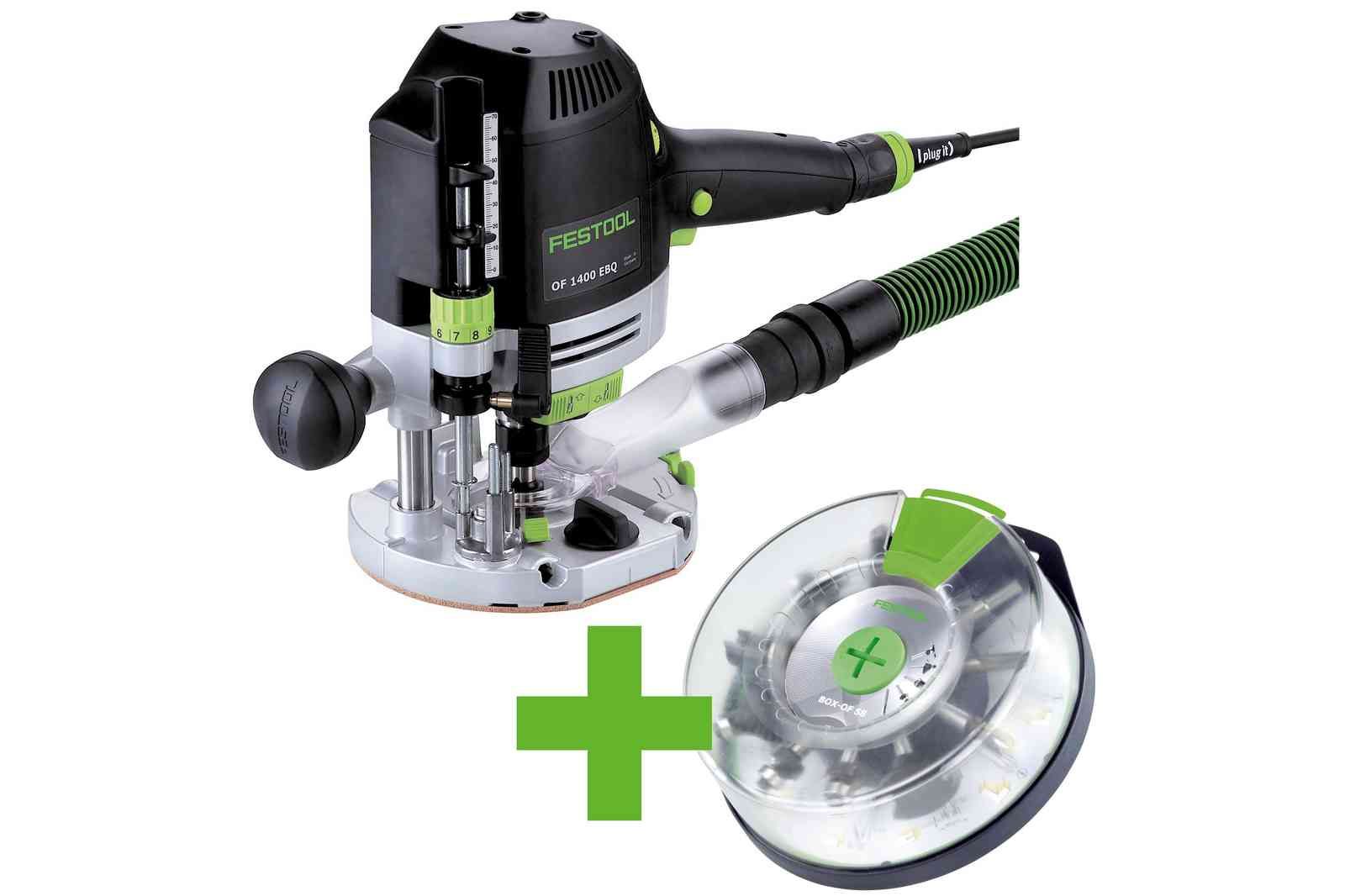 Festool Bovenfrees      OF 1400EBQ-Plus+Box-OF-S 576540