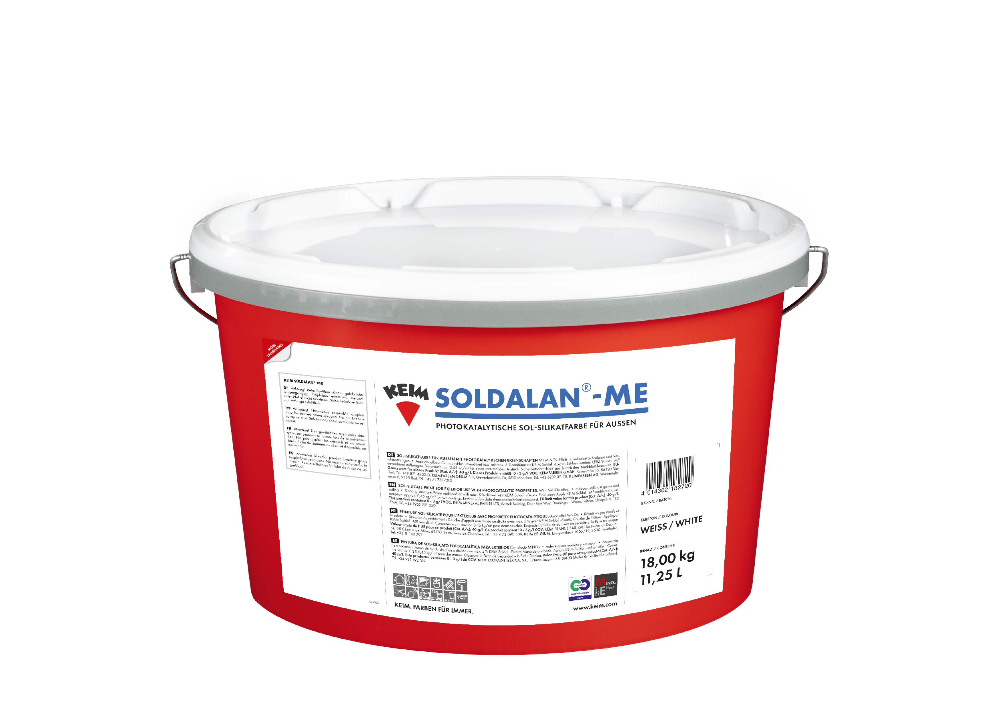 KEIM Soldalan ME 18 kg wit/RAL 9010 (2025)