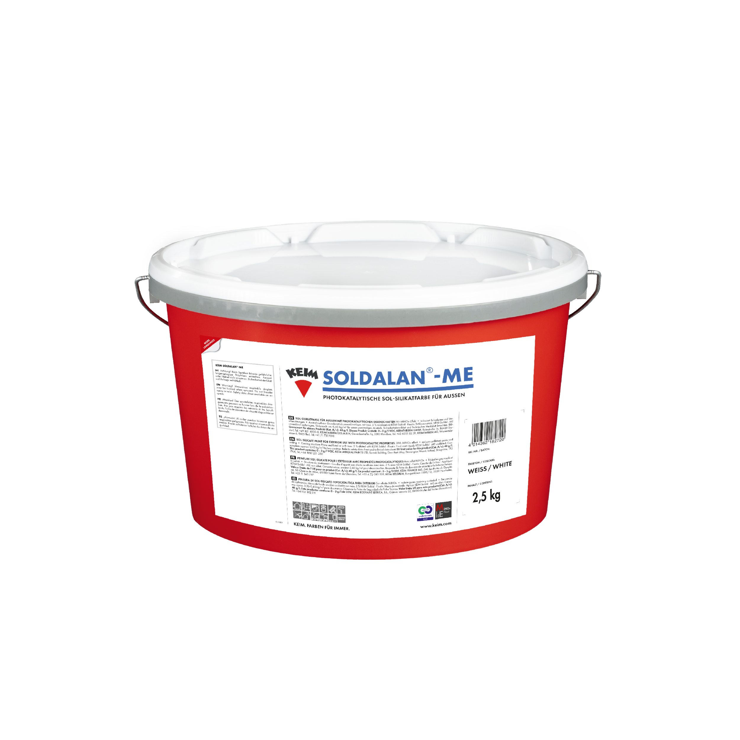 KEIM Soldalan ME 2,5 kg wit/RAL 9010 (2025)