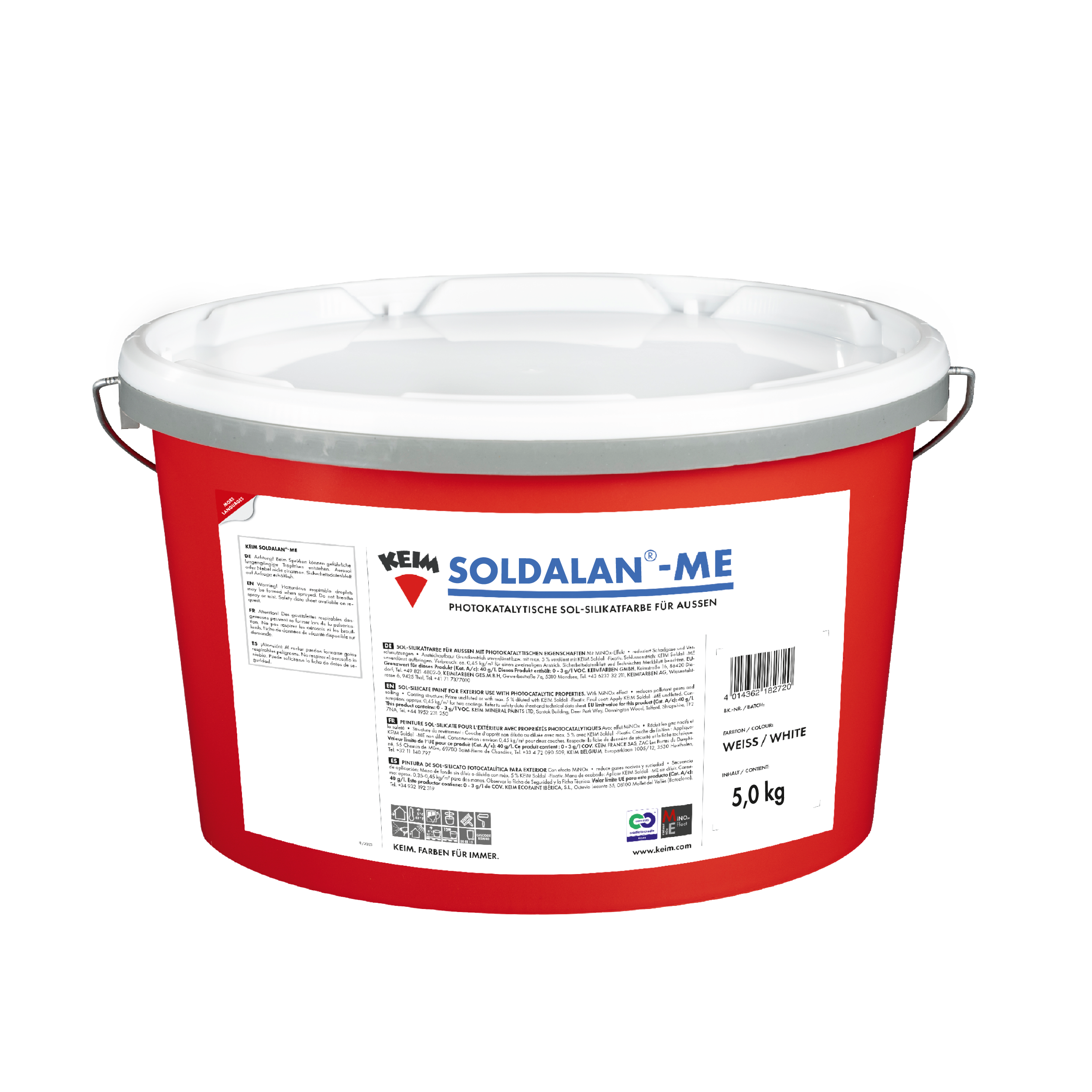 KEIM Soldalan ME 5 kg wit/RAL 9010 (2025)