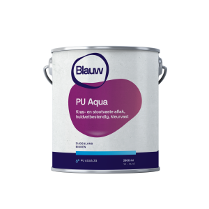 BLAUW PU Aqua Aflak afname vanaf 3 ltr!