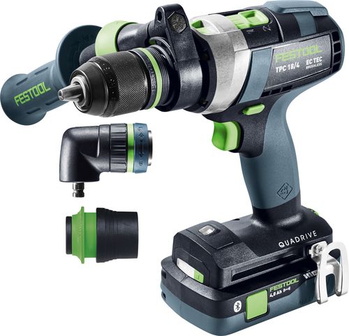 Festool Accu-klopboormachines QUADRIVE TPC 18/4 5,0/4,0 I-Set 577621