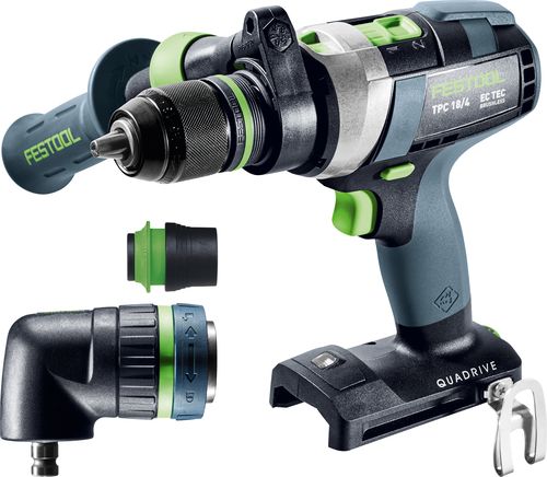 Festool Accu-klopboormachines QUADRIVE TPC 18/4-Basic-Set 577625
