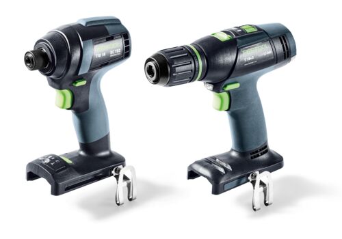 Festool Accu-slagschroevendraaier en Accu-schroefboormachineset TID 18 Basic-Set T18 578813