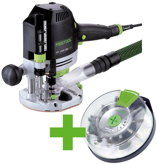 Festool Bovenfrees OF 1400 EBQ-Plus + Box-OF-S 576540