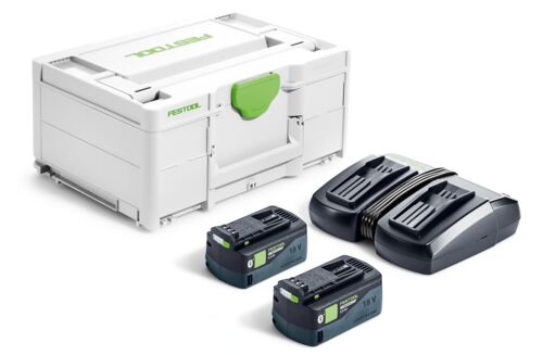 Festool Energie-set SYS 18V 2xHP5,0/TCL6DUO 578679