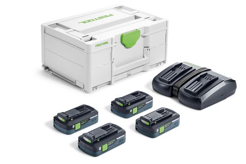 Festool Energie-set SYS 18V 4x4,0/TCL 6 DUO 577104