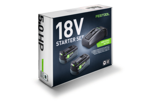 Festool Energie-set 18V 2xHP5,0/TCL6 578736