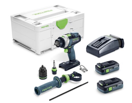 Festool Accu-klopboormachines QUADRIVE TPC 18/4 TBX4,0 I-Plus 579371