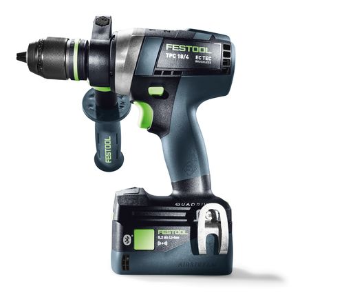 Festool Accu-klopboormachines TPC 18/4 5,2/4,0 I-Plus QUADRIVE 575605