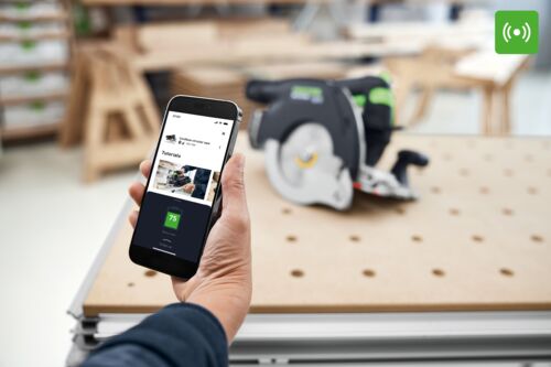 Festool Accu-pendelkapzaag HKC 55 KEB-Basic 578302