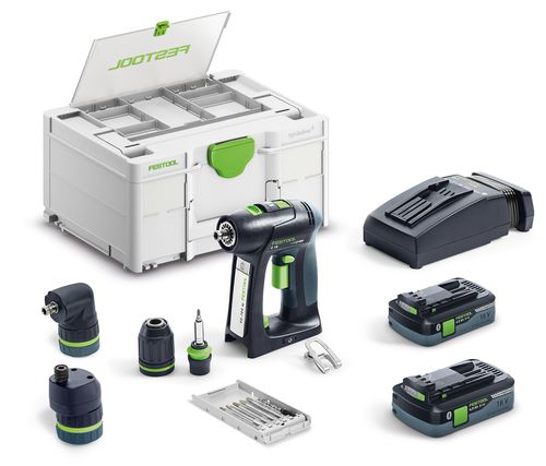 Festool Accu-schroefboormachine C 18 HPC 4,0 I-Set 577617