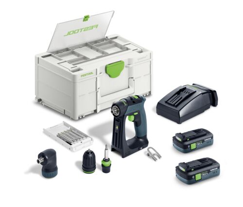 Festool Accu-schroefboormachine CXS 18 TBX4,0 I-Set 579354