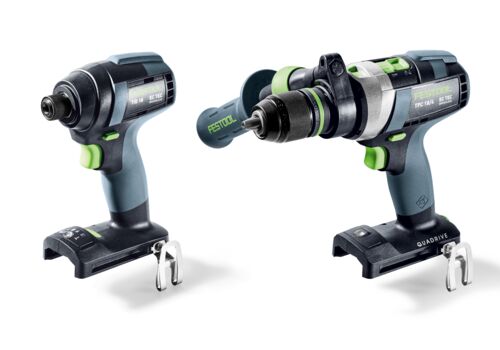 Festool Accu-slagschroevendraaier en Accu-schroefboormachineset TID 18 Basic-Set TPC 18/4 578833