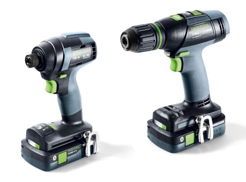 Festool Accu-slagschroevendraaier en Accu-schroefboormachineset TID 18 HPC 4,0 I-Set T18 577244